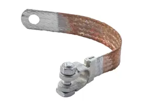 Correa de tierra de la batería. Porsche 356 1950-1965 - 64461230102, 64461230101 - 8KX 091 392-001